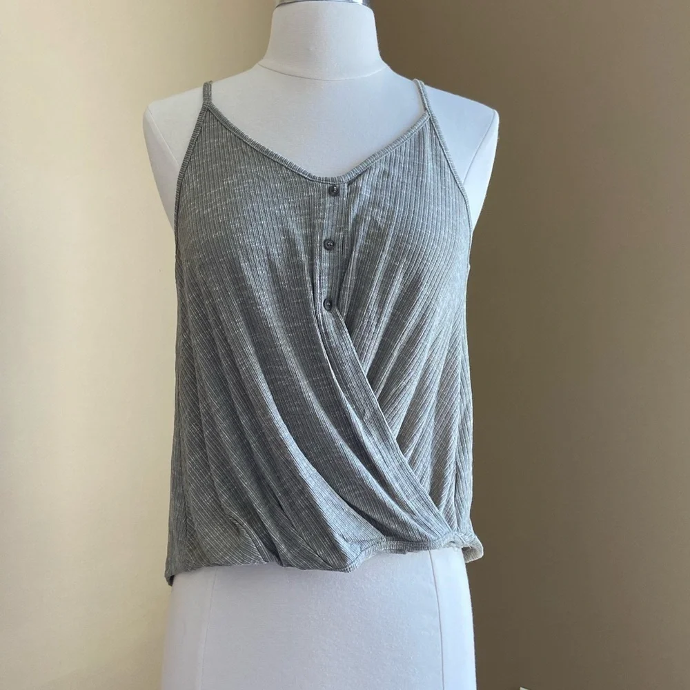 Nwt Sage Ribbed Summer Top - Small - Picture 1 of 5